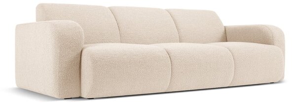Bézs buklé kanapé 235 cm Molino – Micadoni Home