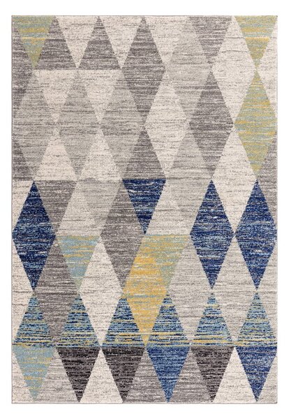 Kék szőnyeg 120x170 cm Muse Harlequin Blue – Asiatic Carpets