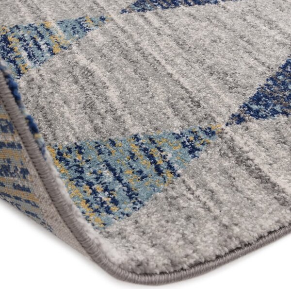 Kék szőnyeg 120x170 cm Muse Harlequin Blue – Asiatic Carpets
