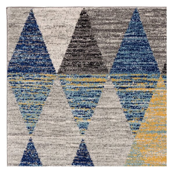 Kék szőnyeg 120x170 cm Muse Harlequin Blue – Asiatic Carpets