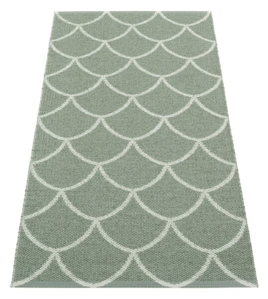 Zöld kültéri-beltéri futószőnyeg 70x150 cm Kotte Army Sage – Pappelina
