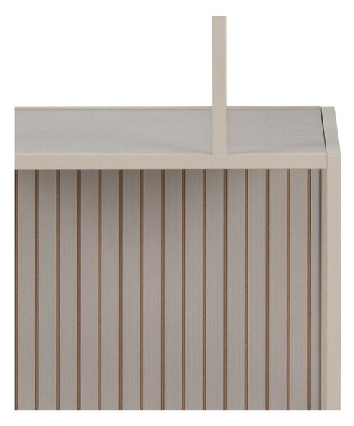 Szürke könyvespolc 77x185x35 cm Seaford – Actona