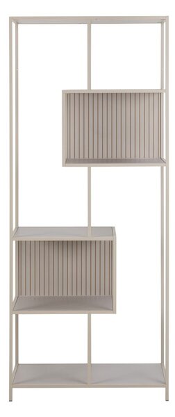Szürke könyvespolc 77x185x35 cm Seaford – Actona