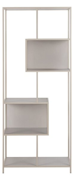 Szürke könyvespolc 77x185x35 cm Seaford – Actona