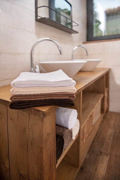 MALFINI Bamboo Towel törölköző - Kávébarna | 50 x 100 cm