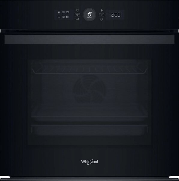 Whirlpool WOI4S8CM1SBA Beépíthető sütő + Whirlpool WMD44MB Beépíthető mikrohullámú sütő, fekete