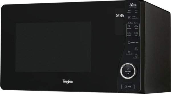 Whirlpool MWF 421 BL Szabadonál mikrohullámú sütő, Fekete