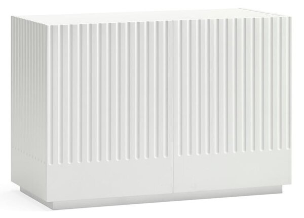 Fehér alacsony komód 100x70 cm Doric – Teulat