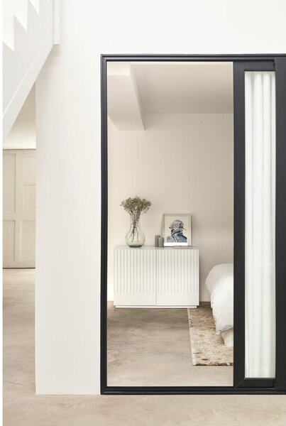 Fehér alacsony komód 100x70 cm Doric – Teulat