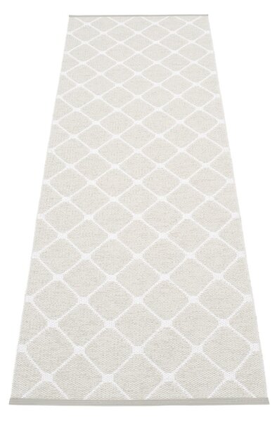 Világosszürke-krémszínű kültéri-beltéri futószőnyeg 70x240 cm Rex Fossil – Pappelina