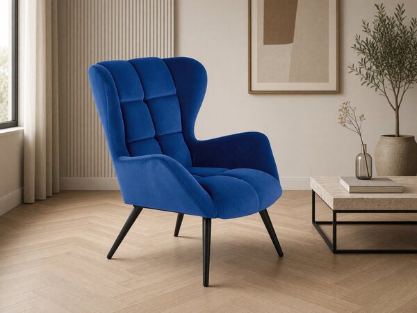 Fotel Houston 1079, Kárpit, 91x75x86cm, Kék
