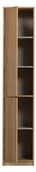 Natúr színű moduláris szekrény tölgyfa dekorral 40x199 cm Modulair – vtwonen