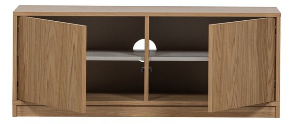Natúr színű moduláris TV-állvány tölgyfa dekorral 110x44 cm Modulair – vtwonen