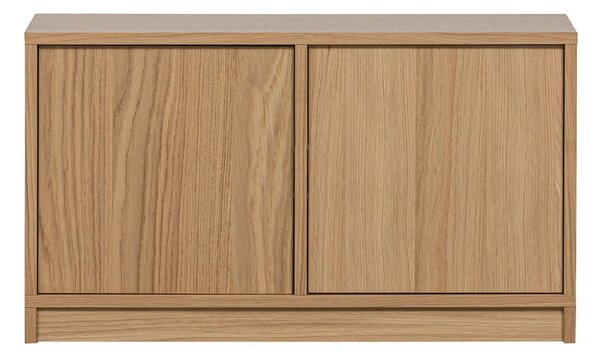 Natúr színű moduláris TV-állvány tölgyfa dekorral 77x44 cm Modulair – vtwonen