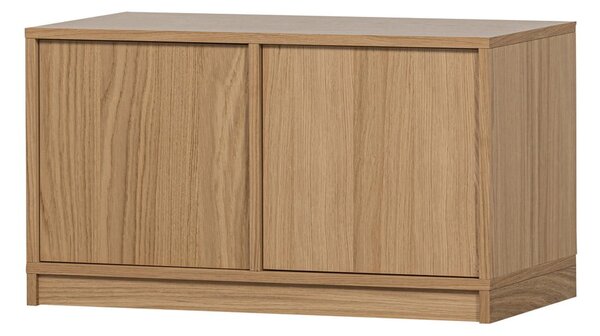 Natúr színű moduláris TV-állvány tölgyfa dekorral 77x44 cm Modulair – vtwonen