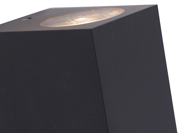Okos fali lámpa szürke műanyagból, 2 Wifi GU10-zel - Baleno
