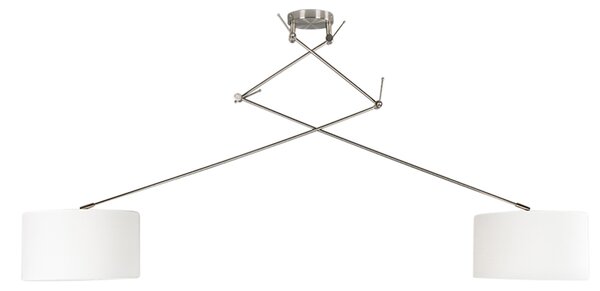 Okos függőlámpa acélból árnyékolóval 35 cm fehér, 2 db Wifi A60 - Blitz
