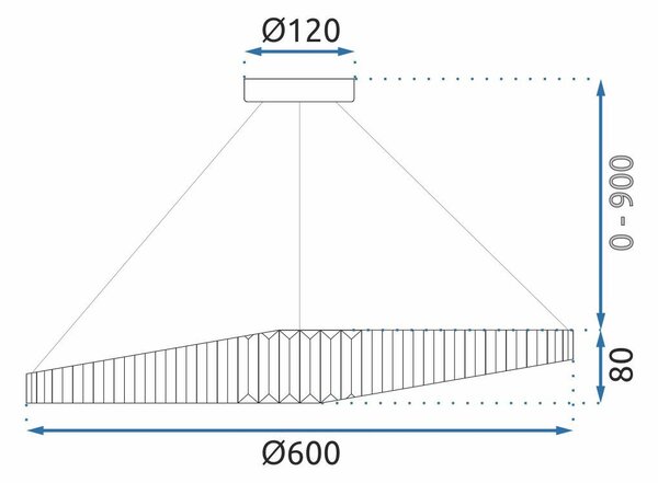 Mennyezeti Lámpa APP1064-1CP