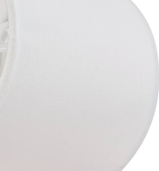 Lindby Aovan álló lámpa, fekete, polc, USB-csatlakozó, Fekete, Nappali / Étkező, fém, Modern
