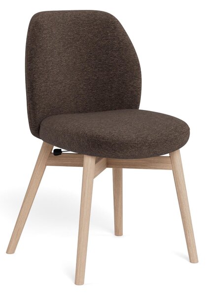 Szék Norsica 1097, 85x50x56cm, Barna, Világos tölgy, Tölgy