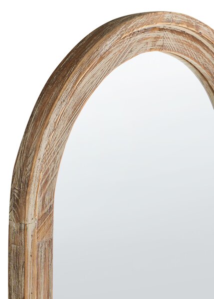Falitükör COIGNY 55 cm 170 cm Fenyőfa Világosbarna