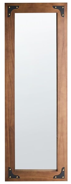 Falitükör BLOSVILLE 58 cm 164 cm Fenyőfa Barna