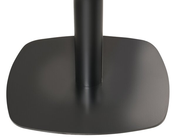 Bárasztal MORELLA Fekete/sötétbarna 60 cm 60 cm