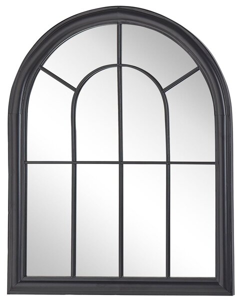 Falitükör EMBRY 69 cm 89 cm Fém Fekete