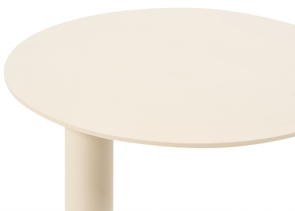 Kerti kisasztal VENTURINA 40 cm 40 cm Fém Bézs