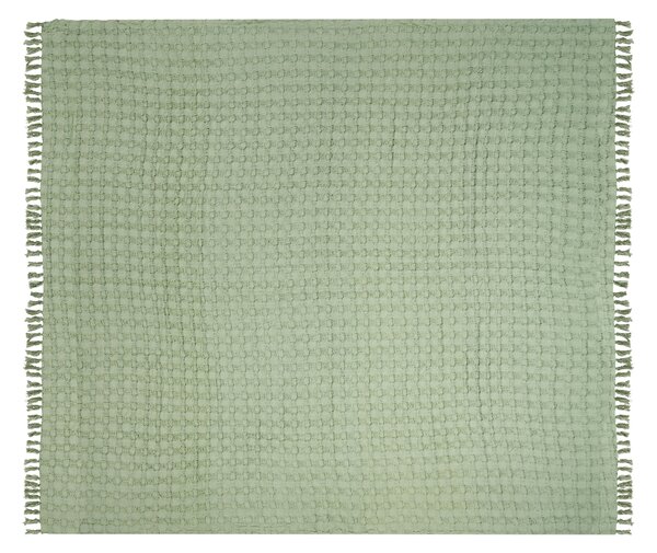 Ágytakaró BERE Pamut 200 x 220 cm Zöld