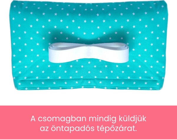 Falvédő gyerekszobába - szafari mintás (türkiz)