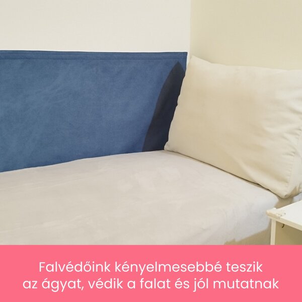 Falvédő gyerekszobába - szafari mintás (türkiz)