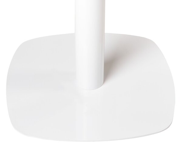 Bárasztal MORELLA Világosbarna/fehér 60 cm 60 cm