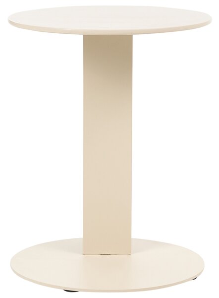 Kerti kisasztal VANZAGO 40 cm 40 cm Fém Bézs