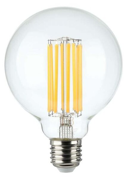 E27 LED filament izzó G95 6W