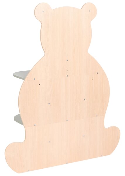 Polcrendszer ELWOOD 108 cm Világosbarna/ Zöld