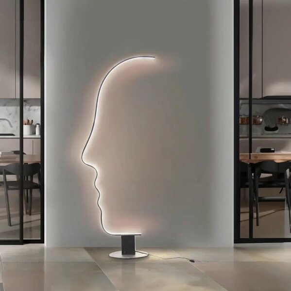 Design állólámpa Face