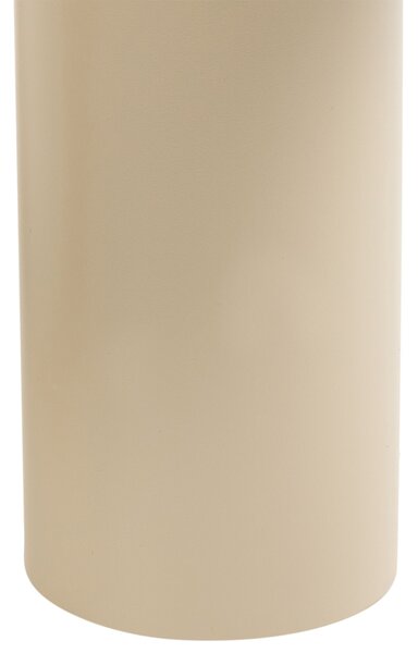 Kerti dohányzóasztal VIPITENO 80 cm 80 cm Fém Bézs