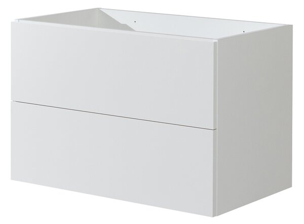 Mereo, Mereo Aira, fürdőszobaszekrény 80 cm, fehér, MER-CN711SN