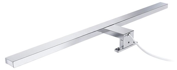 Mereo, Mereo LED fürdőszobai világítás a tükör fölé, ezüst, 60 cm, 12 W, 780 lm, 4000 K, IP44, 230 V, MER-CN700G60