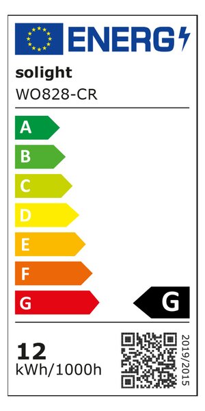 Mereo, Mereo LED fürdőszobai világítás a tükör fölé, ezüst, 60 cm, 12 W, 780 lm, 4000 K, IP44, 230 V, MER-CN700G60