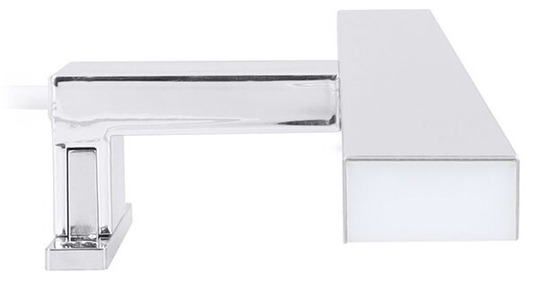 Mereo, Mereo LED fürdőszobai világítás a tükör fölé, ezüst, 40 cm, 7 W, 455 lm, 4000 K, IP44, 230 V, MER-CN700G40