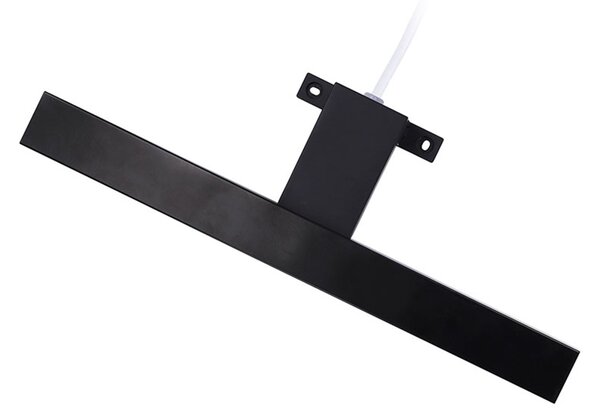Mereo, Mereo LED fürdőszobai világítás a tükör fölé, fekete, 40 cm, 7 W, 455 lm, 4000 K, IP44, 230 V, MER-CN700B40