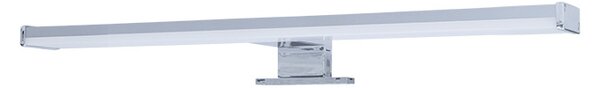 Mereo, Mereo LED fürdőszobai világítás a tükör fölé, ezüst, 40 cm, 7 W, 455 lm, 4000 K, IP44, 230 V, MER-CN700G40