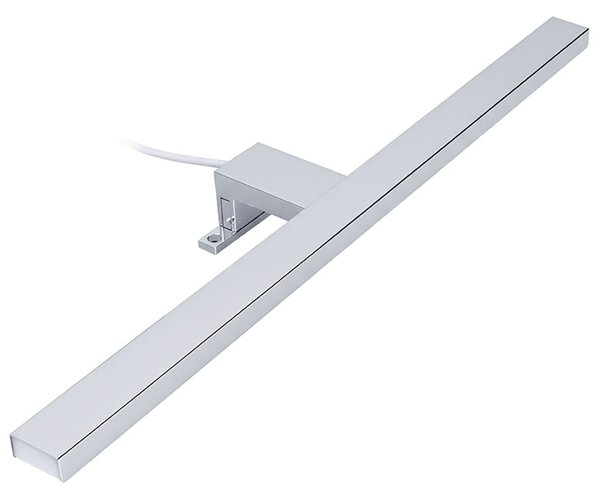 Mereo, Mereo LED fürdőszobai világítás a tükör fölé, ezüst, 60 cm, 12 W, 780 lm, 4000 K, IP44, 230 V, MER-CN700G60