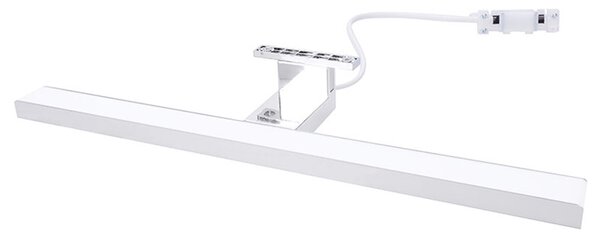 Mereo, Mereo LED fürdőszobai világítás a tükör fölé, ezüst, 40 cm, 7 W, 455 lm, 4000 K, IP44, 230 V, MER-CN700G40