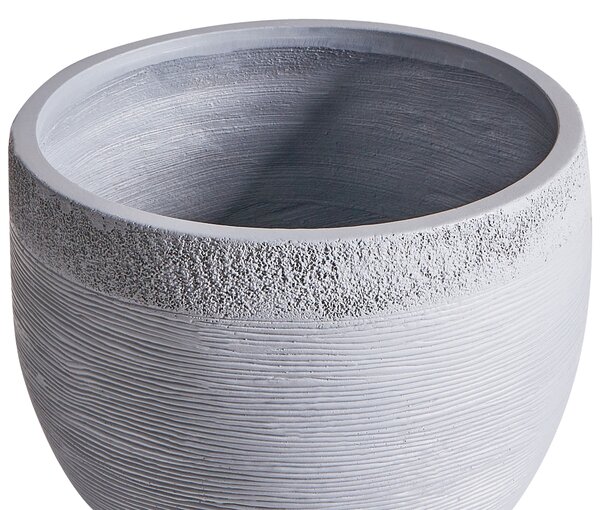 Virágcserép ZAKROS 38 cm Szürke