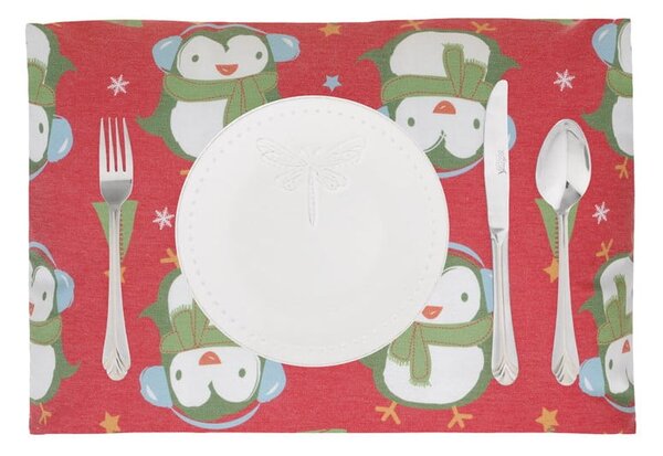 Shine Penguin 2 db-os karácsonyi tányéralátét szett, 33 x 45 cm - Mike & Co. NEW YORK