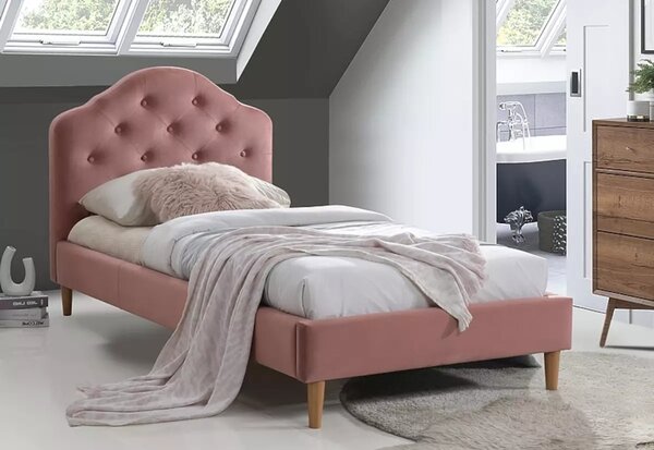 AMI bútorok Kárpitozott ágy Cloe 90x200 cm a színek