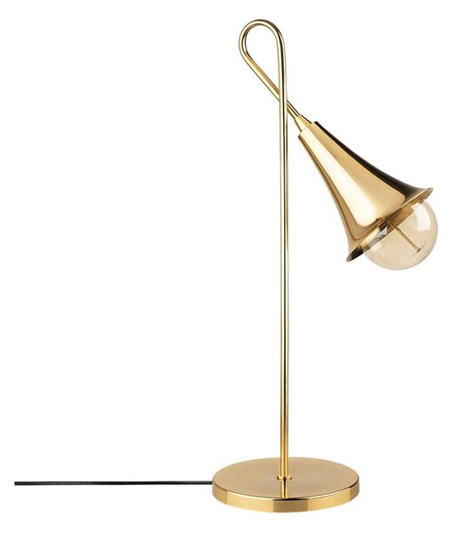 Elisa aranyszínű fém asztali lámpa - Opviq lights